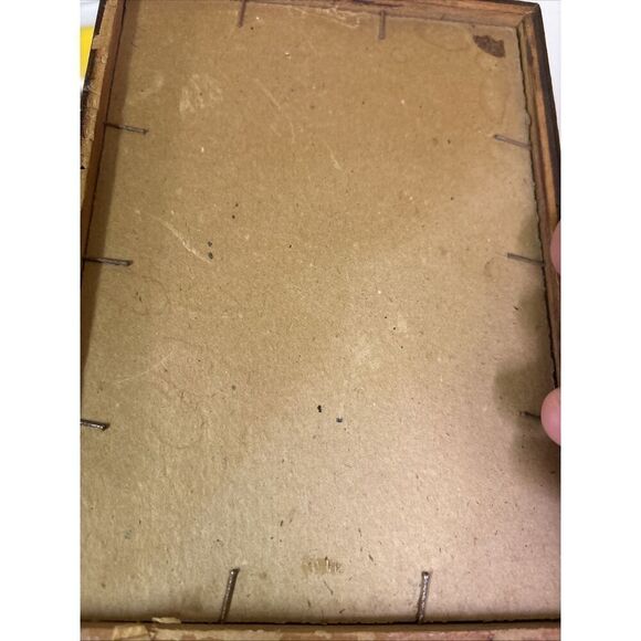 Signed Antique Tinted Color Photograph: Dorothy Perkins Floral Fashion Framed - Picture 5 of 5